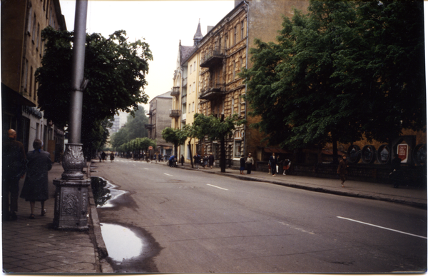 Tilsit (Советск), Blick in die ehemalige Hohe Straße