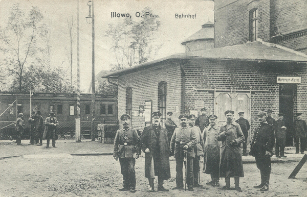 Illowo, Bahnhofsgebäude