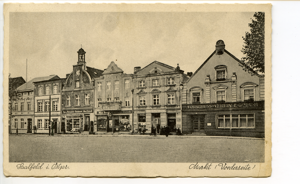 Saalfeld, Markt, Vorderseite