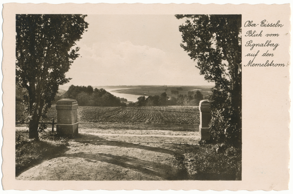 Obereißeln, Blick vom Signalberg auf die Memel