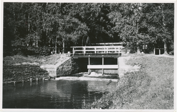 Groß Trakehnen, Vorwerk Danzkehmen, an der Schleuse