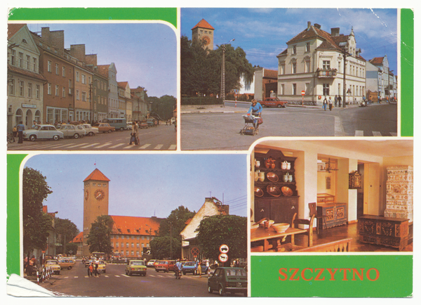 Ortelsburg, Hauptstraße, Rathaus, Museum