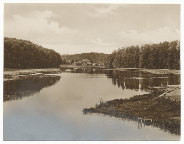 Faltianken, Pillauker See mit Ortsansicht