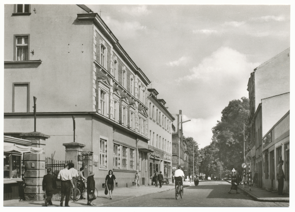 Osterode (Ostpr.),  Mickiewicza-Straße, früher Bismarckstraße