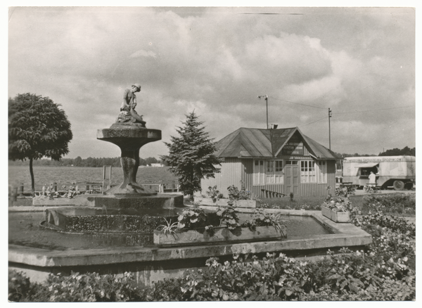 Osterode (Ostpr.), Springbrunnen am Drewenzsee