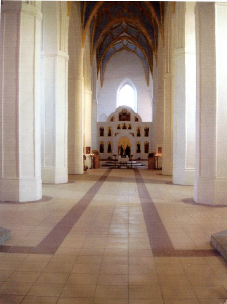 Friedland (Правдинск) , Kirche - Neu gestalteter Innenraum