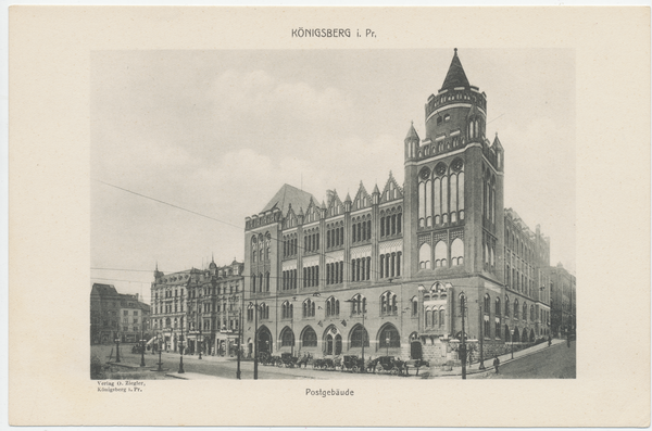 Königsberg (Pr.), Postgebäude