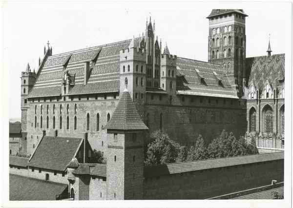 Marienburg, Hochschloss von Südosten