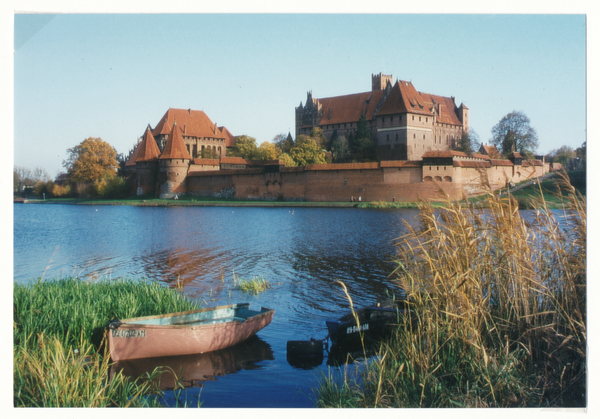 Marienburg i. Westpr., Die Marienburg von der Nogatseite