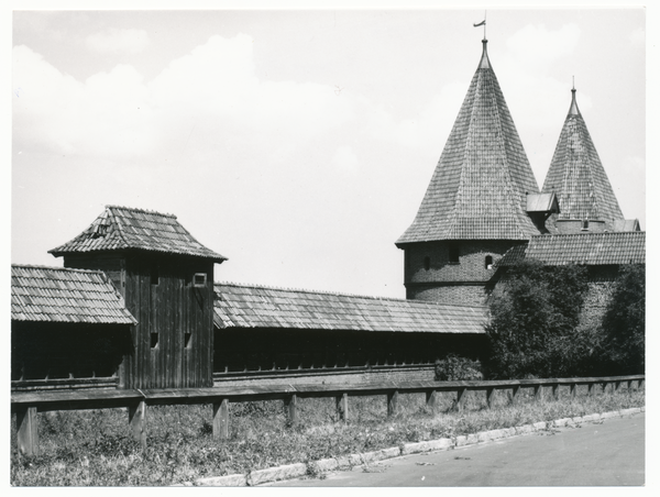 Marienburg i. Westpr., Die Marienburg, Wehrgänge und Schloßtorbrücke