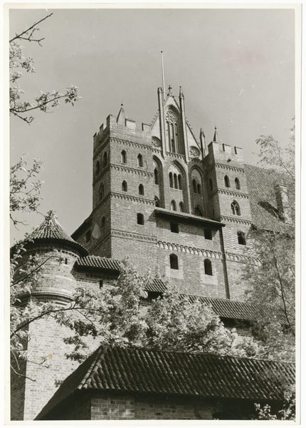 Marienburg i. Westpr., Die Marienburg, Hochschloss, Teilansicht