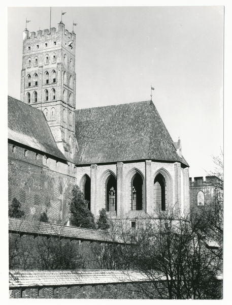 Marienburg i. Westpr., Schloßkirche nach dem Wiederaufbau