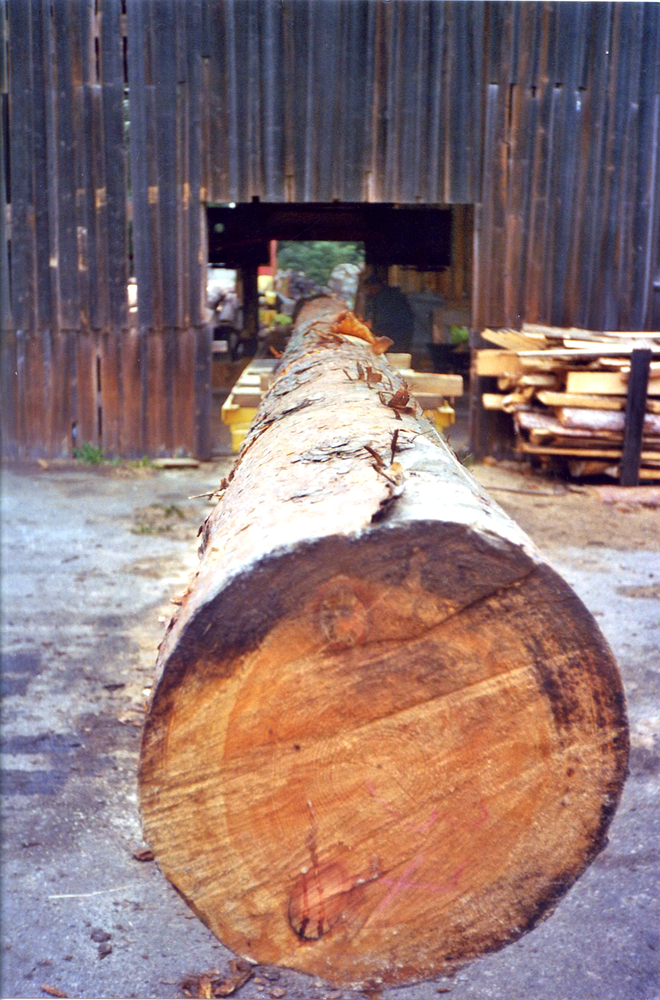 Bauholz für den Dachstuhl