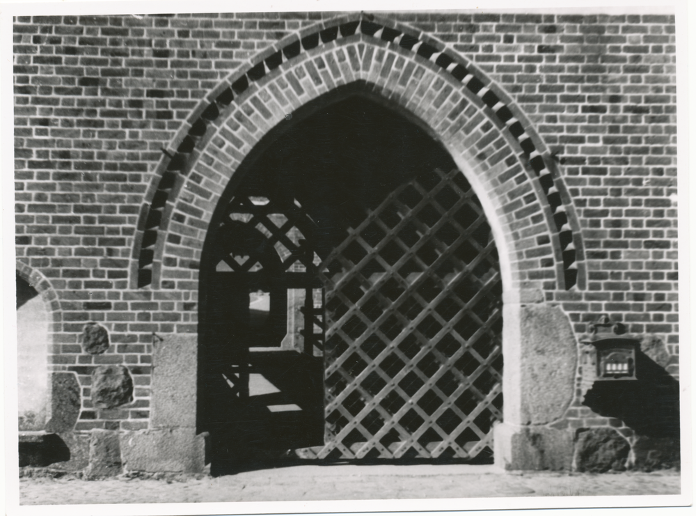 Marienburg, Westpr., Mittelschloss, Eingangstor