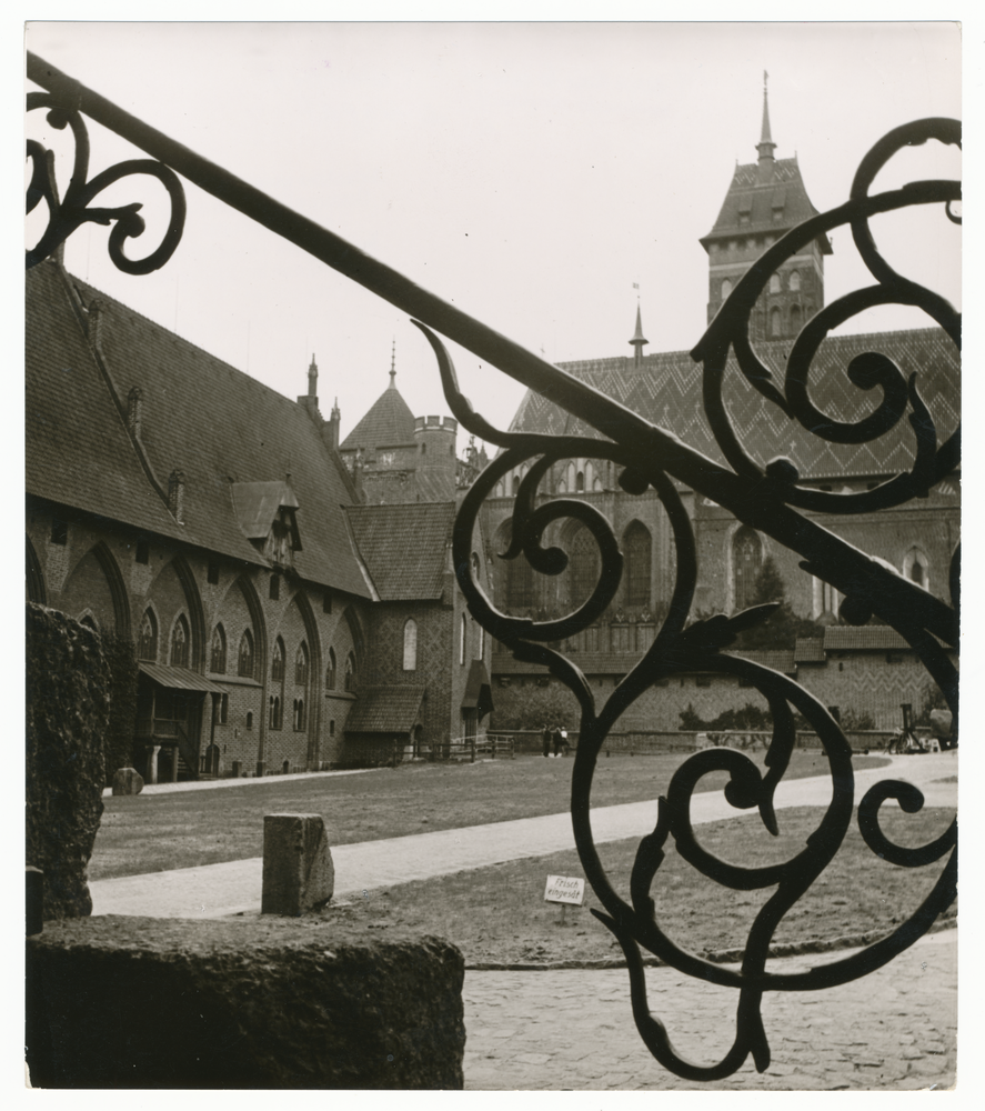 Marienburg, Blick in den Innenhof der Ordensburg