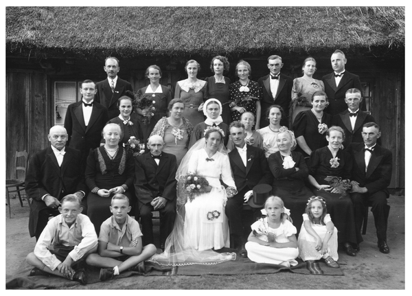 Tilsit, Hochzeit Gerull, 12.08.1939, Freunde der Familie Schukies