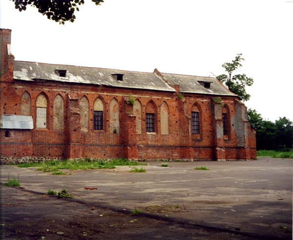 Arnau Kr. Samland, Katharinenkirche, Wiederaufbau, Zustand 1998