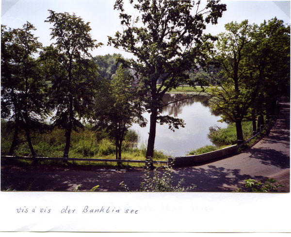 Gerdauen (Железнодорожный), Banktinsse gegenüber der Schlossmühle