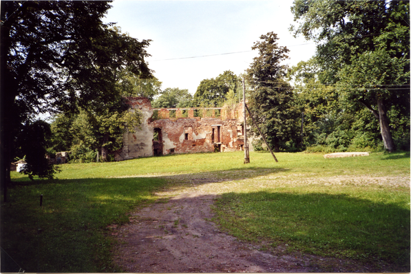 Gerdauen (Железнодорожный), Schlossruine