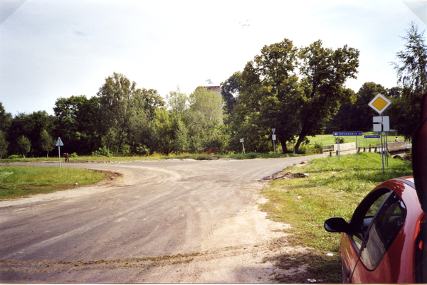 Nordenburg (Крылово), Ortseingang