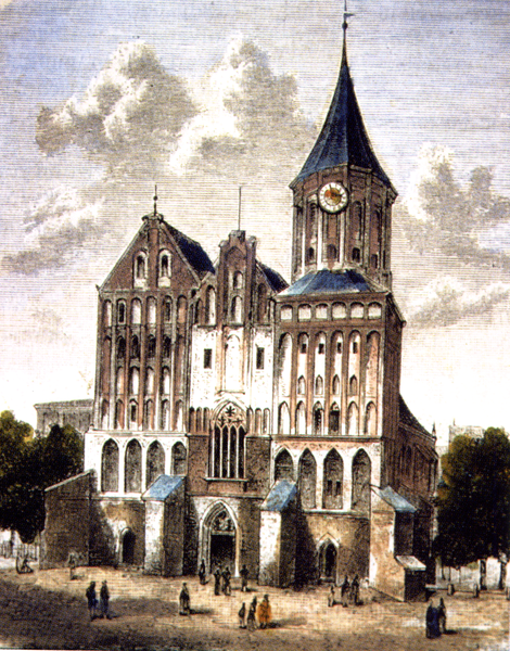 Königsberg, Dom um 1800