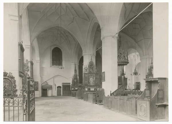 Marienburg i. Westpr., Pfarrkirche, Innenansicht