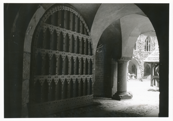 Marienburg, Blick in den Innenhof der Ordensburg