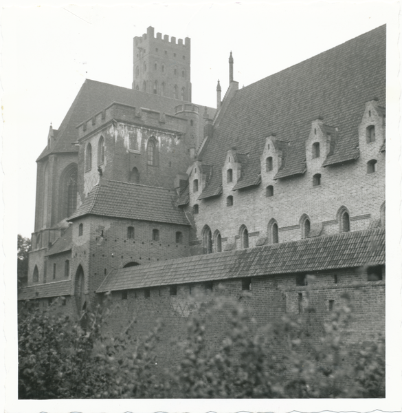 Marienburg i. Westpr., Die Marienburg, Teilansicht