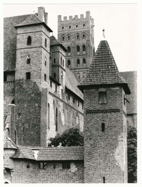 Marienburg i. Westpr., Die Marienburg, Teilansicht