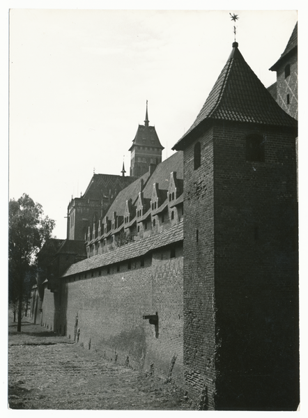 Marienburg i. Westpr., Die Marienburg, Teilansicht