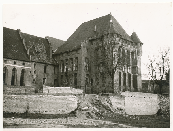 Marienburg (Westpr.) (Malbork), Hochschloss, Zerstörungen am Hochmeisterpalast