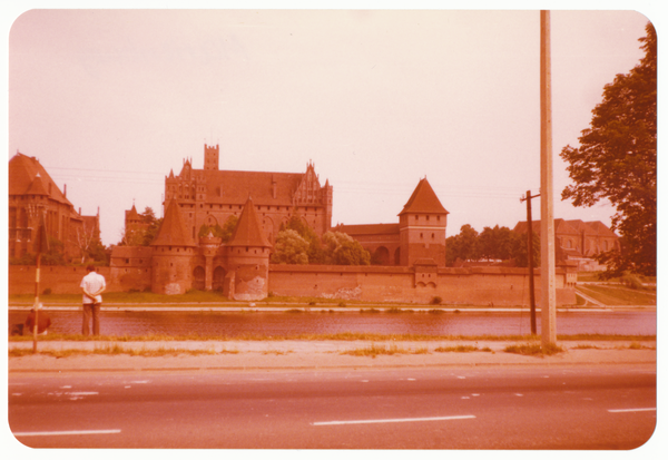 Marienburg i. Westpr., Die Marienburg von der Nogatseite