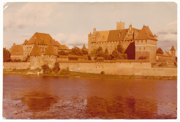 Marienburg i. Westpr., Die Marienburg von der Nogatseite