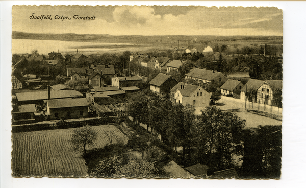 Saalfeld, Blick auf die Vorstadt
