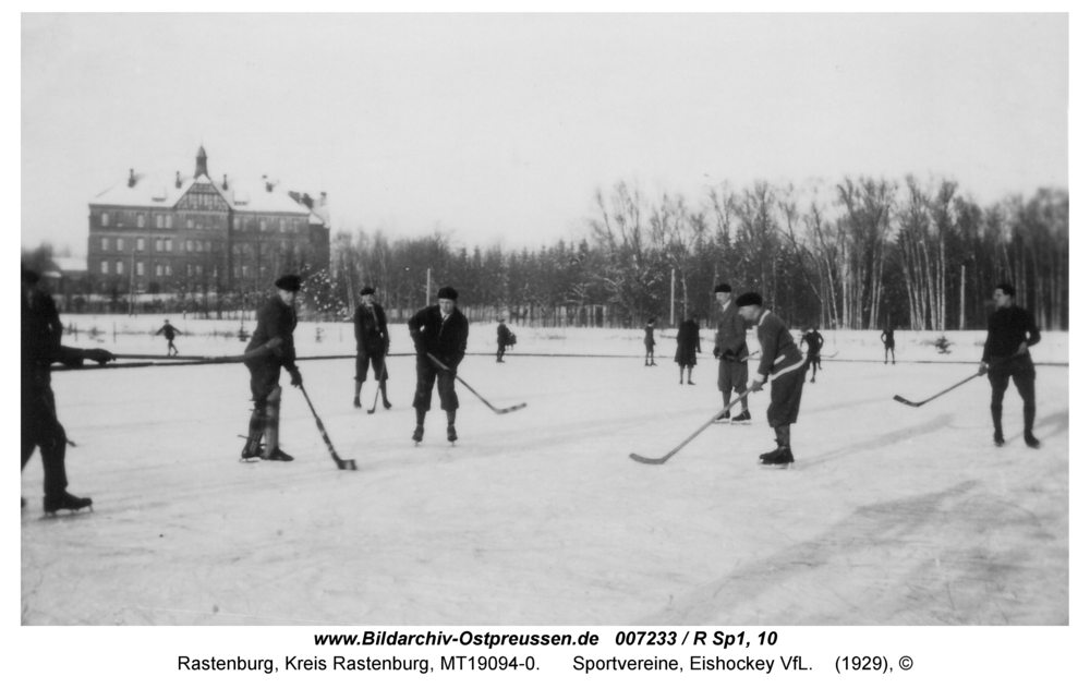 Rastenburg, Sportvereine, Eishockey VfL