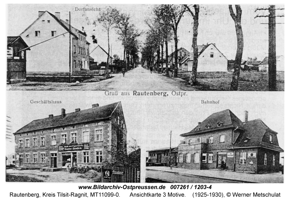 Rautenberg, Ansichtkarte 3 Motive