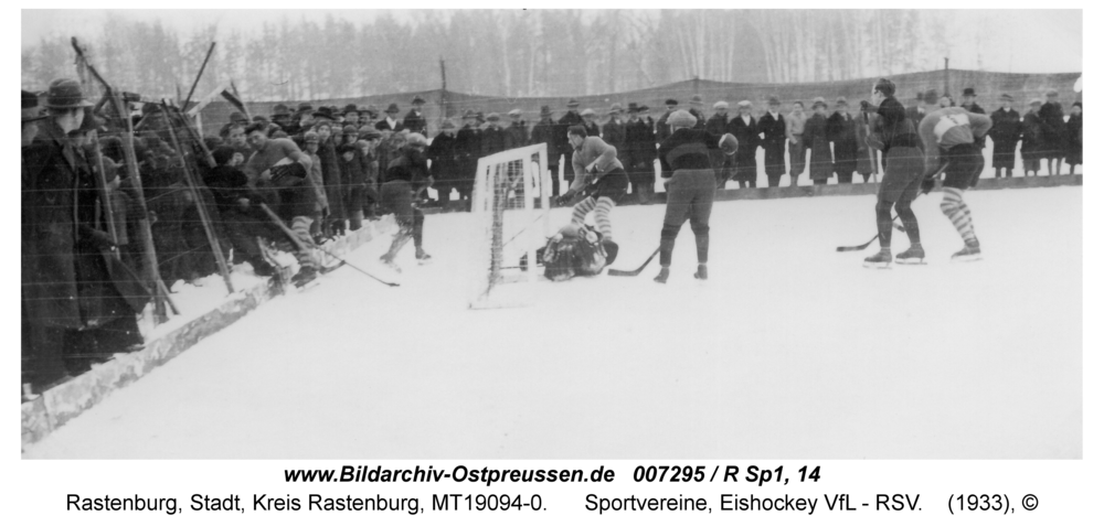 Rastenburg, Sportvereine, Eishockey VfL - RSV