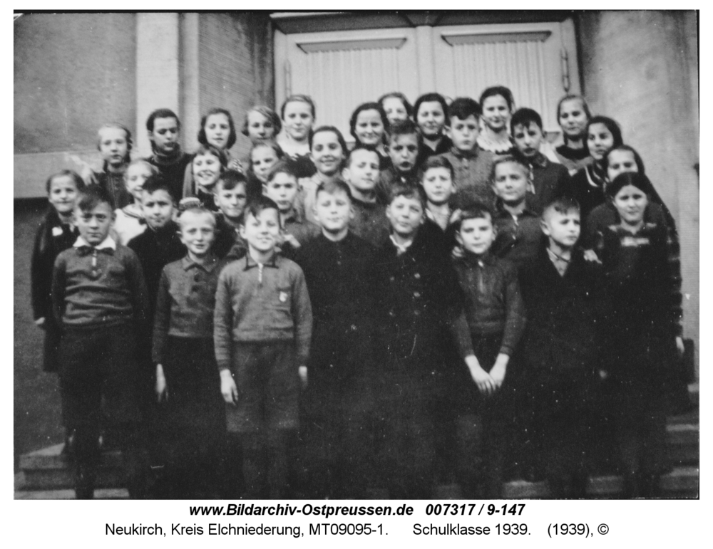 Neukirch, Schulklasse 1939