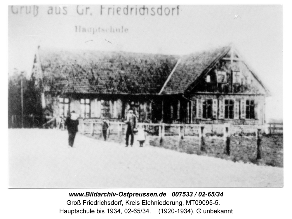 Groß Friedrichsdorf, Hauptschule bis 1934, 02-65/34