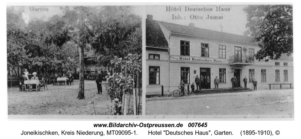 Neukirch , Hotel "Deutsches Haus", Garten