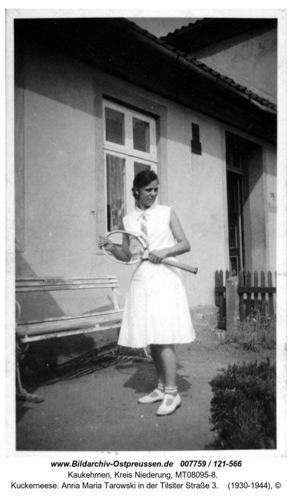 Kuckerneese. Anna Maria Tarowski in der Tilsiter Straße 3