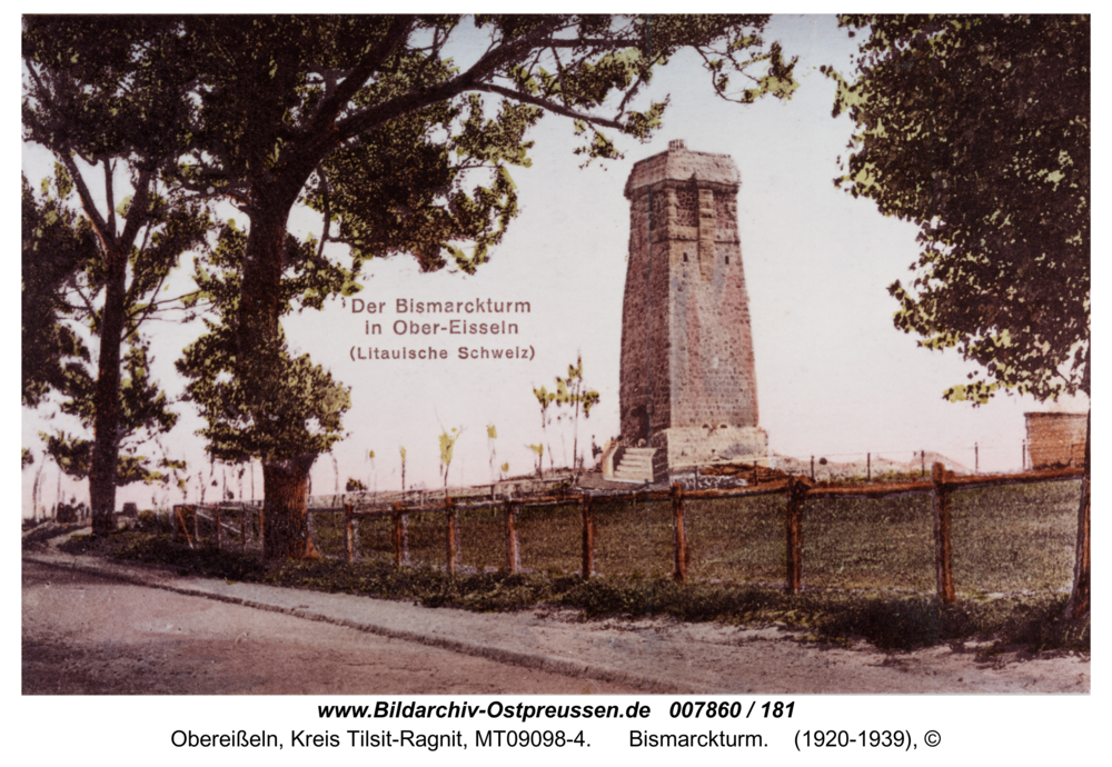 Obereißeln, Bismarckturm