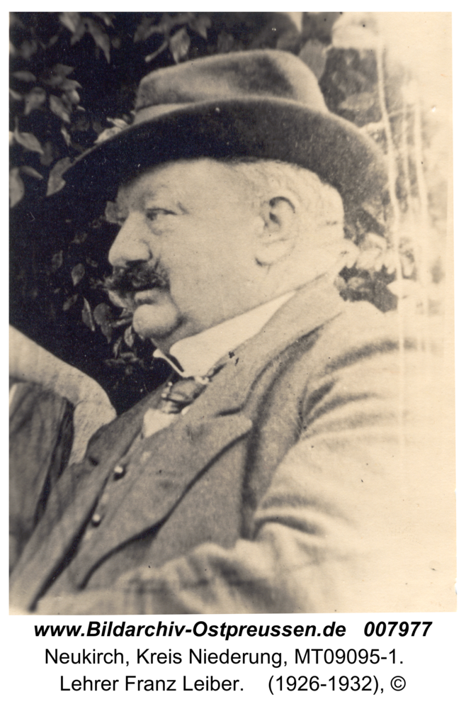 Neukirch, Lehrer Franz Leiber