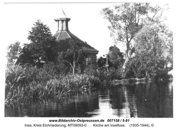 Inse, Kirche am Insefluss