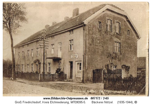 Groß Friedrichsdorf, Bäckerei Nötzel