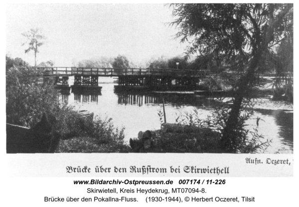 Skirwietell, Brücke über den Pokallna-Fluss