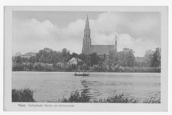 Tilsit, Katholische Kirche am Schlossteich