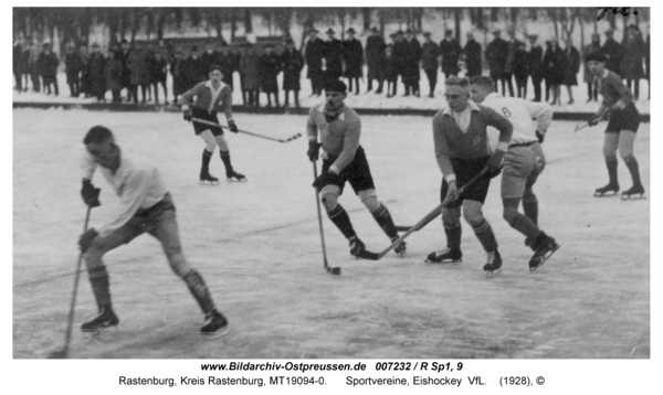 Rastenburg, Sportvereine, Eishockey VfL