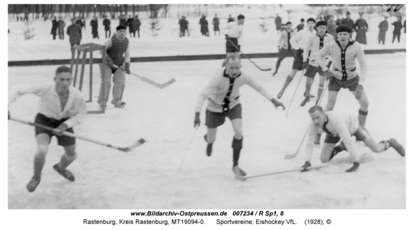 Rastenburg, Sportvereine, Eishockey VfL