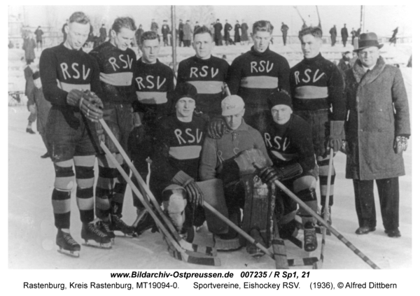 Rastenburg, Sportvereine, Eishockey RSV